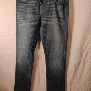 Black Label Pink Distressed/Stuffed Jeans